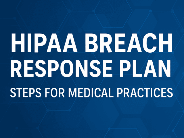 What Medical Practices Must Do After a HIPAA Breach: Prevent Fines & Stay Secure